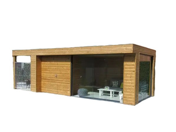Сучасний сарай, госпблок для дачі з дерева 8,5х3,0 м. від виробника Modern barn - 134