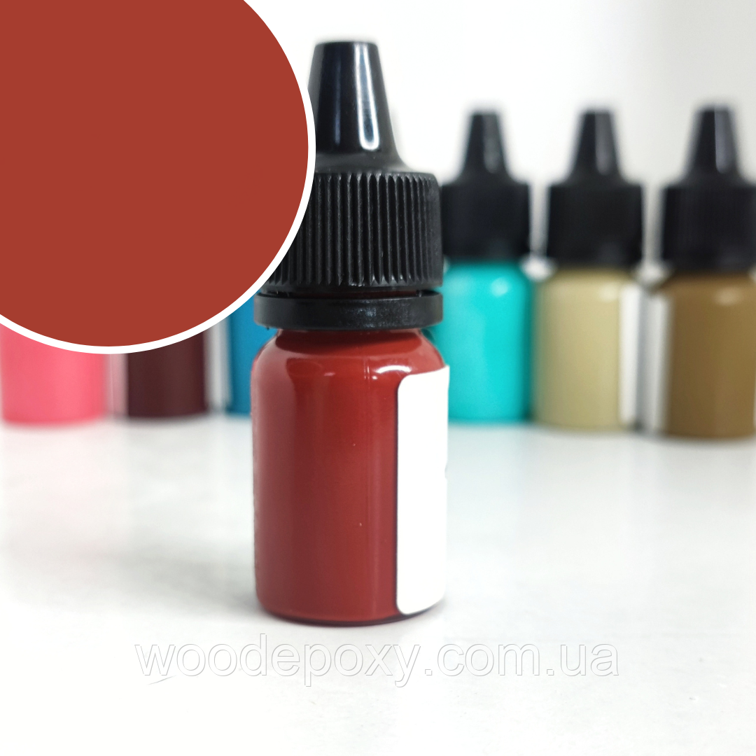 Пігмент Marbo "Кораловий червоний"  концентрат для смол і поліуретанів., фото 1