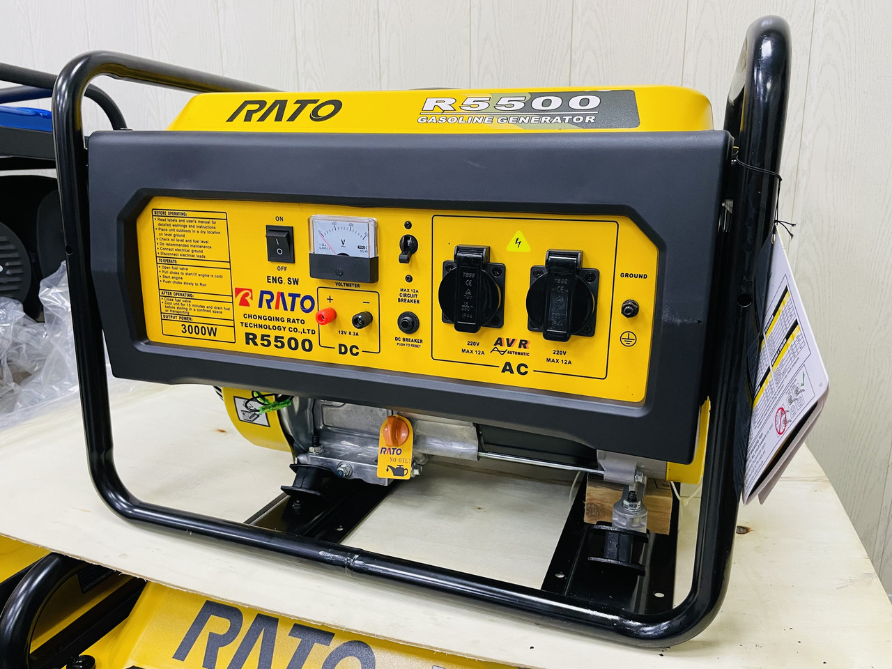 Генератор бензин RATO 3кВт МІДЬ R5500