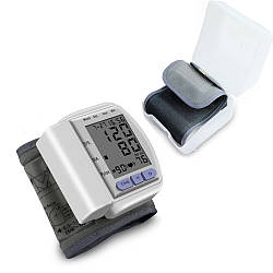 Цифровий тонометр Blood Pressure Monitor CK-102S / Тонометр автоматичний на зап'ястку