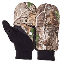 Перчатки-варежки для охоты и рыбалки BC-9232 L Камуфляж Лес (07508045)