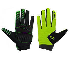 Рукавички велосипедні Onride Long 20 M Black-Green