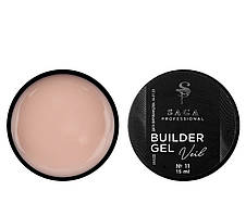 Гель для нарощування нігтів SAGA professional Builder Gel Veil №11, 15 мл