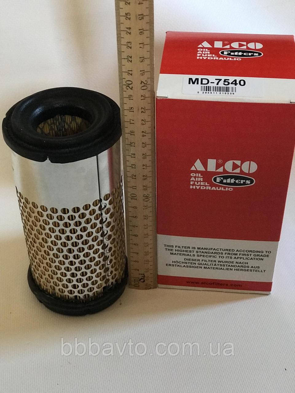 Фільтр повітряні BOBCAT 300, 400; CATERPILLAR PS; JOHN DEERE 2000, 4000, GATOR, X; KUBOTA BX (Пр-во ALCOFILTER), фото 1