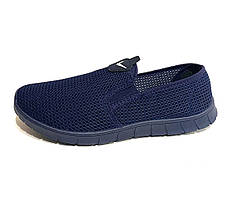 Мокасини сітка чоловічі оптом SV