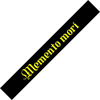 Сонцезахисна наклейка на лобове скло Memento mori, фото 4