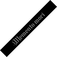 Сонцезахисна наклейка на лобове скло Memento mori, фото 6