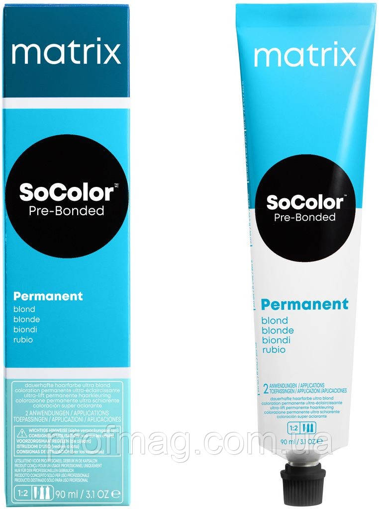 Matrix SoColor Pre-Bonded Blonde UL-A+ Освітлююча крем-фарба для волосся, фарба для волосся 90ml, освітлення волосся