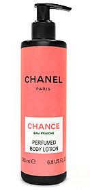 Парфумований лосьйон для тіла з ароматом Chanel Chance Eau Fraiche, 200 мл.