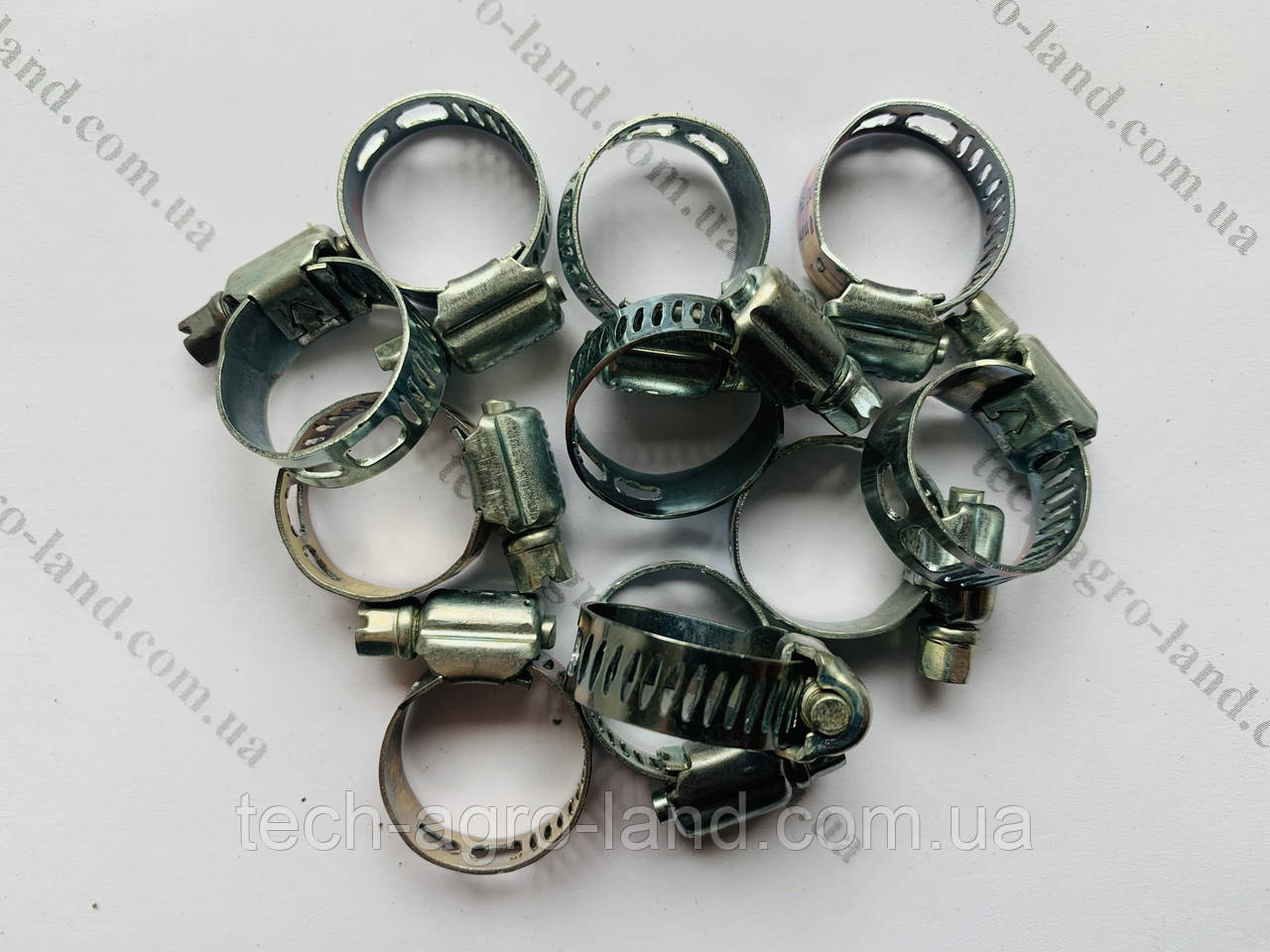 Хомут черв'ячний на шланг Ø12-20 APRO оцинкування