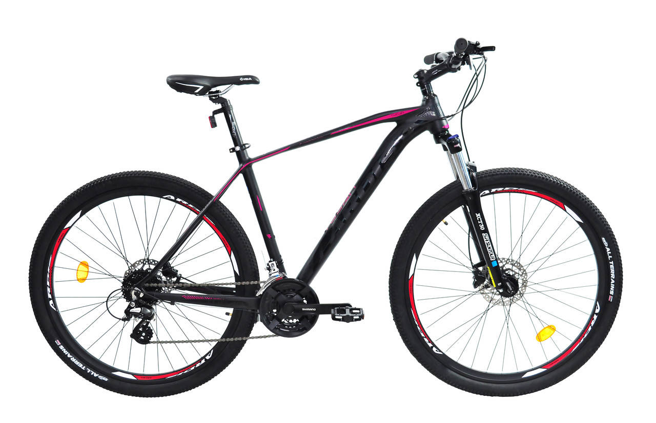 Велосипед AL 29" Ardis TUCAN MTB 2021 рама 18" Чорно-рожевий