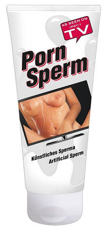 Лубрикант на водній основі Porn Sperm 125 мл. Німеччина | Limon, фото 2