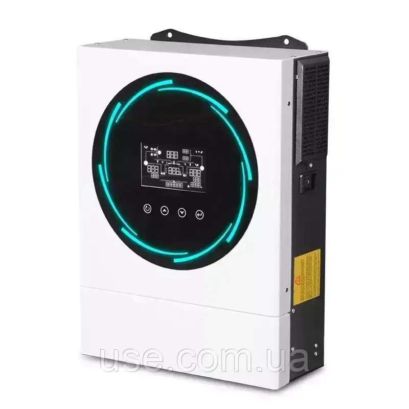 Сонячний інвертор 48 Вольт, 6кВт, 6000ВТ, 48V, 48Volt, ДБЖ, з чистим синусом, однофазний