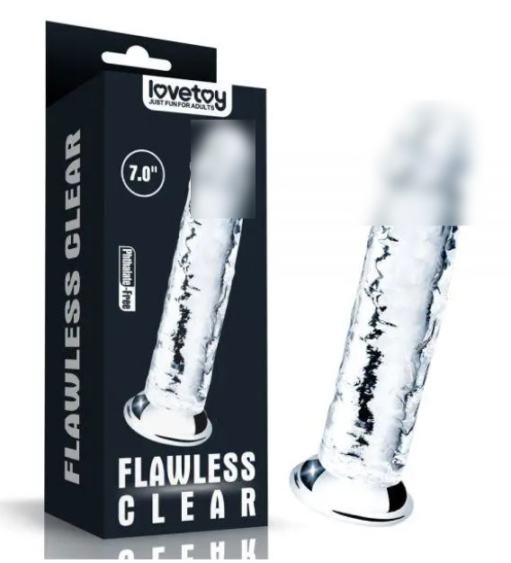 Flawless Clear Dildo 7.0 | Limon