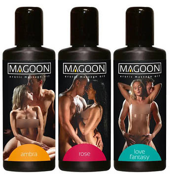 Набір масажних масел Magoon Erotic Massage Oil   | Limon, фото 2