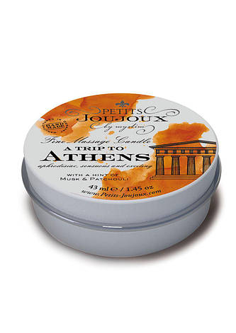 Масажна свічка Petits Joujoux Candle Athens Refill від Mystim | Limon, фото 2