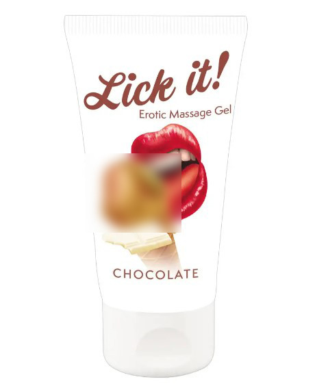 Масажний гель ШОКОЛАД Lick It (50 мл) | Limon