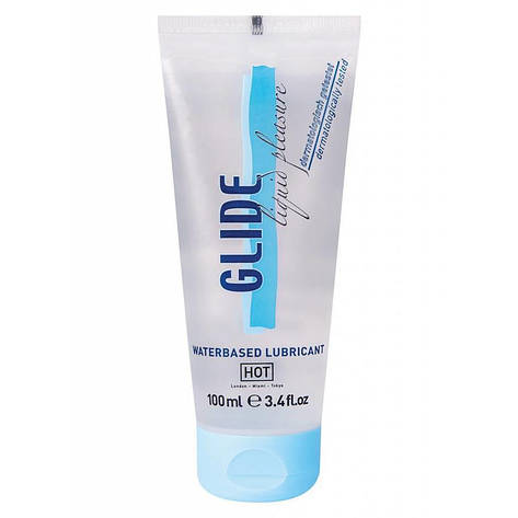 Лубрикант на водній основі Hot Glide Liquid Pleasure | Limon, фото 2