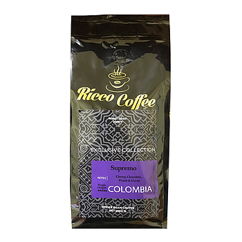 Кава в зернах Колумбія Супремо (Colombia Supremo) 1 кг
