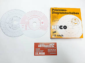 Диск тахографа 125км/ч. 100шт Borg Hico