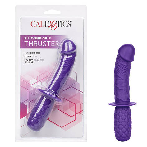 Фалоімітатор Silicone Grip Thruster від California Exotic Novelties | Limon, фото 2