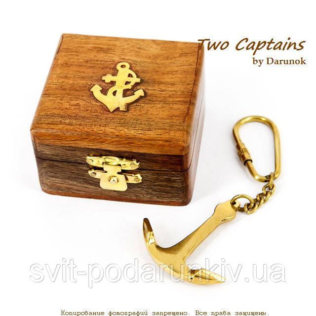 Брелок якір у скриньці "Відкритий порт" NIS007A, фото 1