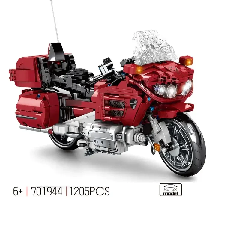 Конструктор для дітей мотоцикл Honda 701944 1205 деталей, фото 1