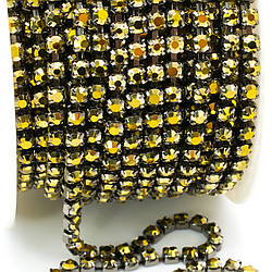 Стразовий ланцюг ss10 (2,8 мм) 1 м Aurum nickel