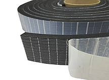 Стрічка EPDM 8мм*30мм*5м ущільнювальна самоклеюча армована, фото 4