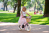 Miqilong Дитячий велосипед RM 16" рожевий, фото 3