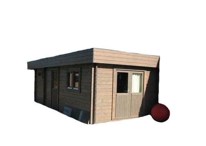 Сучасний сарай, госпблок для дачі з дерева 6,0х3,0 м. від виробника Modern barn - 103