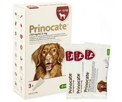 Prinocate (Принокат) Спот-он краплі від бліх, кліщів, профілактика дирофіляріозу для собак 10 - 25 кг 1 шт