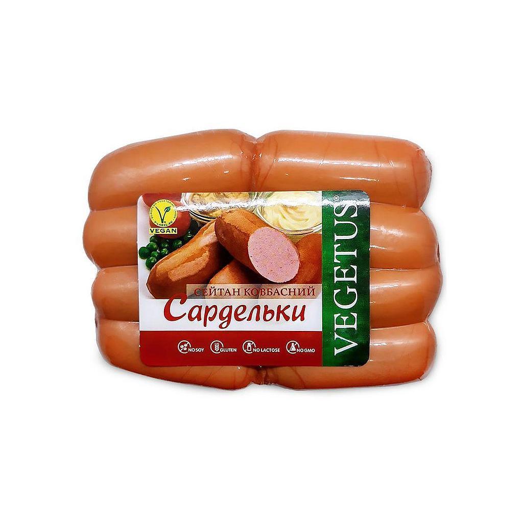 Сардельки пшеничні 500г Vegetus