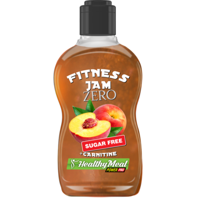 Фітнес джем персиковий без цукру ZERO 200г Healthy Meal
