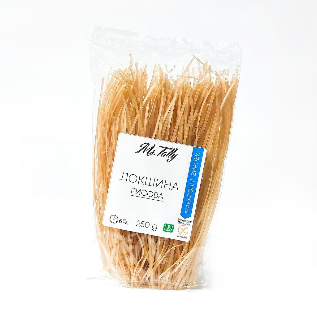 Локшина рисова безглютенова 300г Ms.Tally