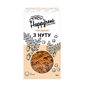 Макарони спіральки з нуту 200г Happyroni