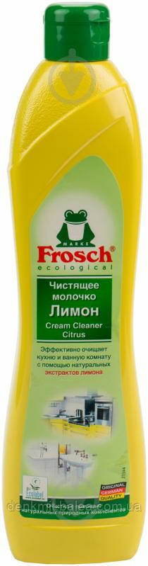 Паста для посуду та поверхонь Лимон Frosch Лимон 500 мл., фото 1