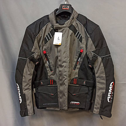 Мотокуртка ARMA текстиль туристична, фото 1