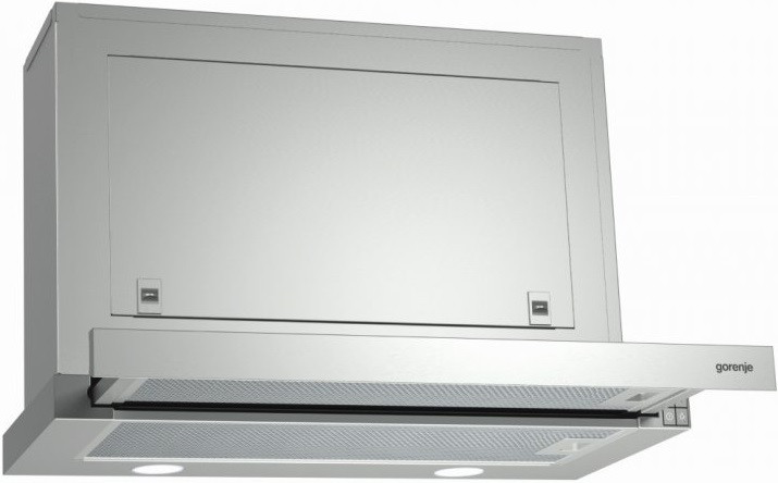 Gorenje Витяжка вбудована BHP623E8X /60 см/3 швидкості/578 куб.м/год./ нержав.