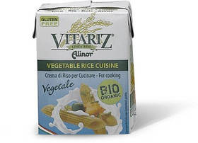 Вершки рослинні рисові 200мл Alinor