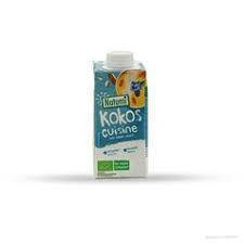 Вершки рослинні кокосові 200мл Natumi