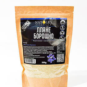 Борошно льняне 500г Natolex