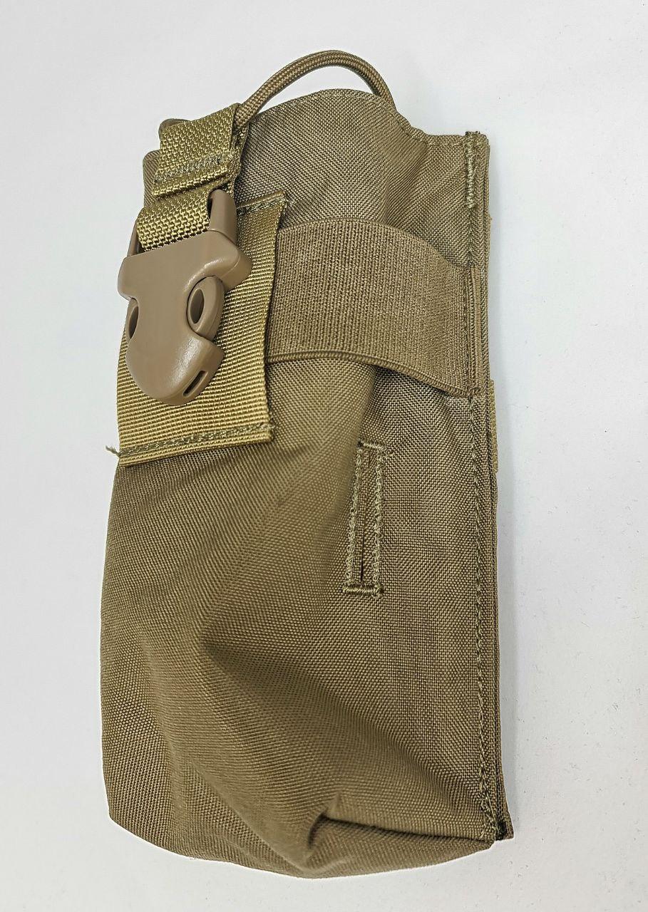 Підсумок для радіостанції Molle Pantac Radio Pouch For Prc-148,Колір: Khaki, Cordura, фото 1