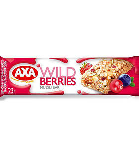 Батончик зерновий лісові ягоди 23г АХА