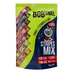 Страйпси фруктово-ягідні мікс смаків 98г Равлик Боб