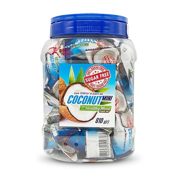 Цукерки кокосові міні без цукру 15г Healthy Meal