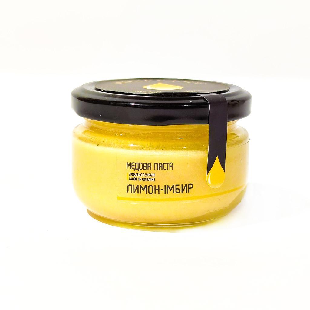 Паста медова Лимон-імбир 140г Honey Life