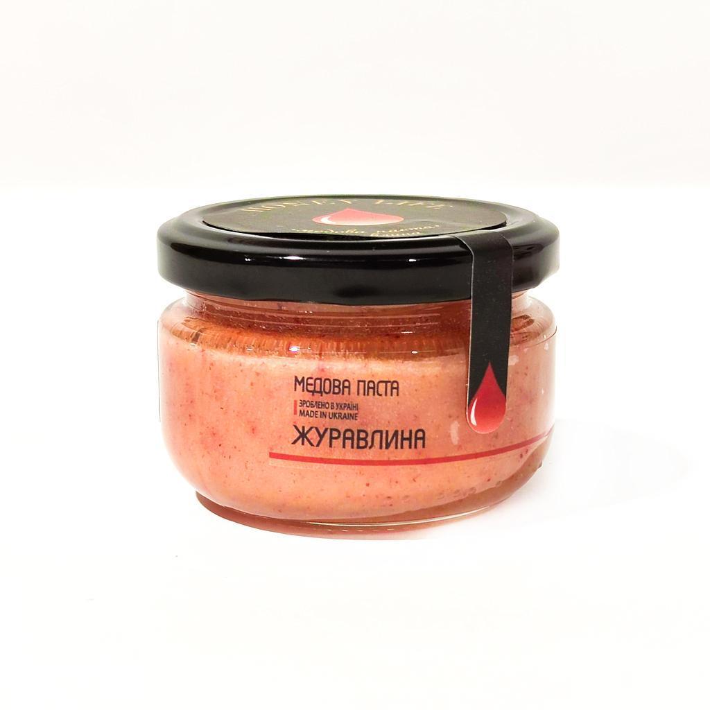 Паста медова Журавлина 140г Honey Life