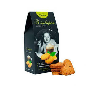 Печиво вівсяне з імбирем на фруктозі 150г Кохана