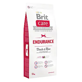 Сухий корм для активних собак усіх порід Brit Care Endurance 12 кг (качка та рис)